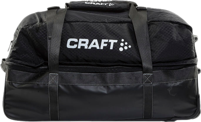 Craft - Large Bag With Wheels (130L) - Zwart