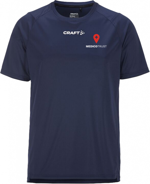 Craft - Medicotrust Running T-Shirt Men - Marineblauw