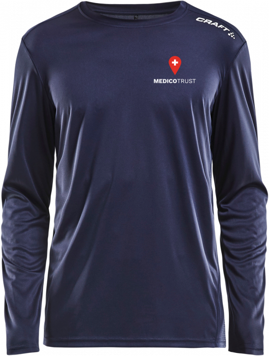 Craft - Medicotrust Running Shirt (Men) - Marineblauw